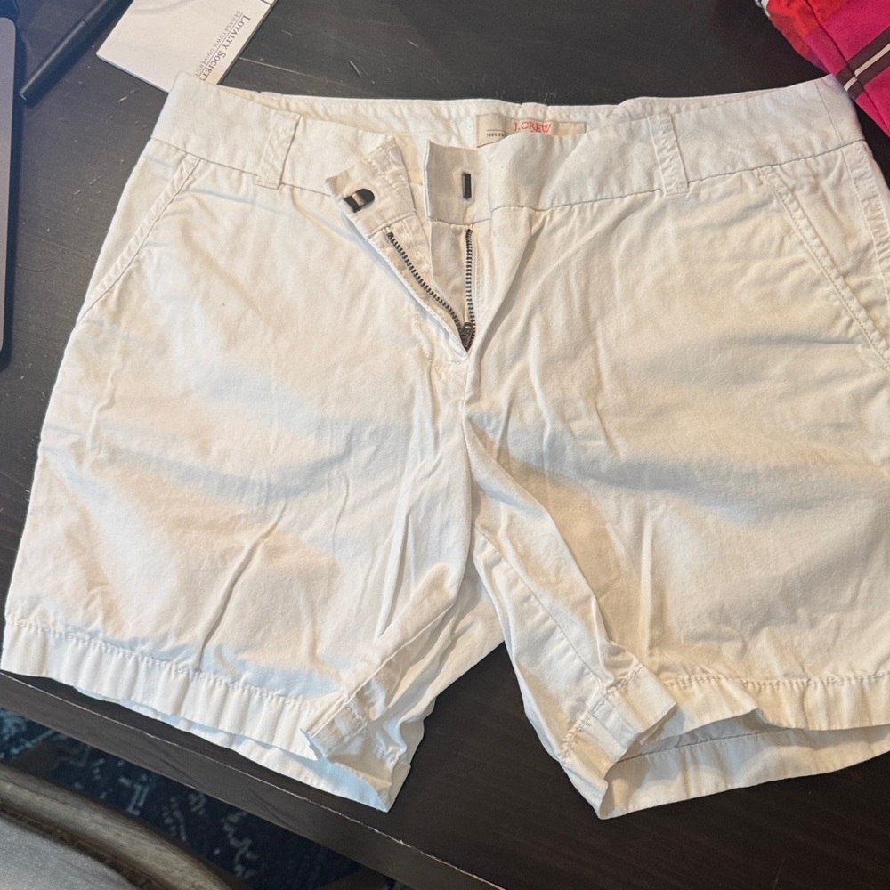 J. Crew Women's Cream Shorts